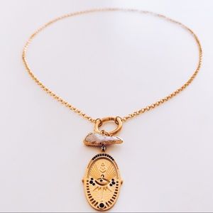 Gold Sunrise Necklace